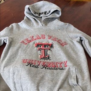 Pink Texas tech hoodie